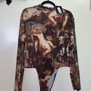 Renaissance bodysuit Pretty Little Thing